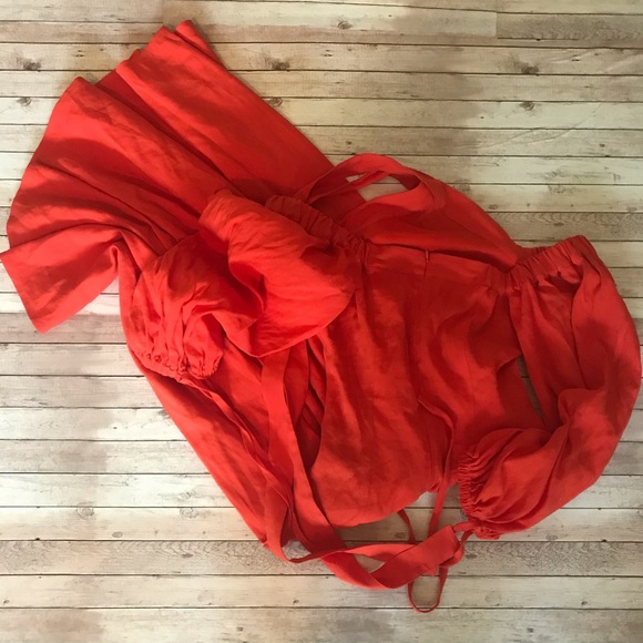 REJINA PYO Odella Halter Cold-Shoulder Midi Dress - Picture 6 of 7